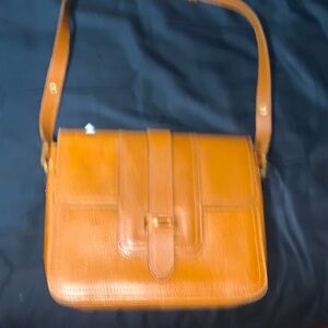YSL Tan Shoulder Bag Vintage